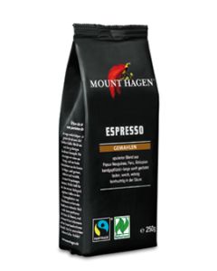 Mount Hagen Espresso, gemahlen